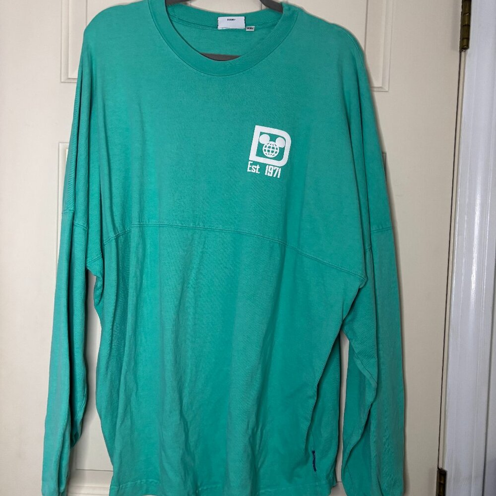 Disney Spirit Jersey Teal Sz XXL
